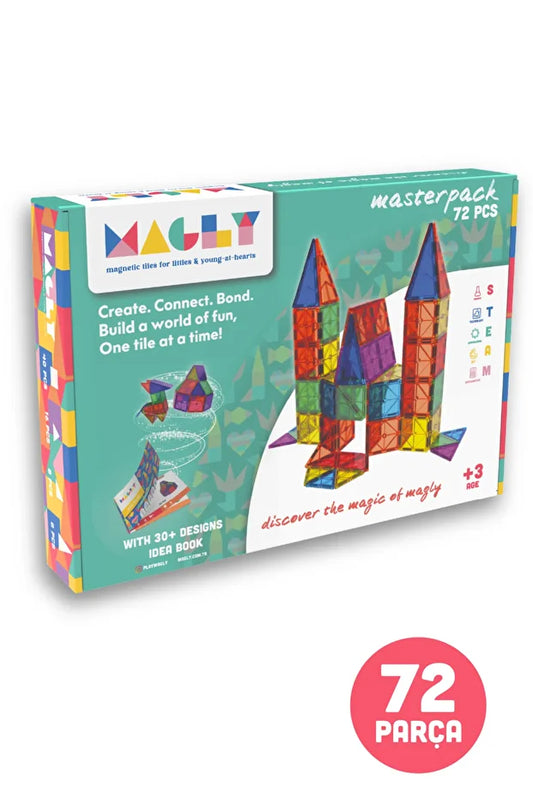 72 Parça Manyetik Yapı Seti